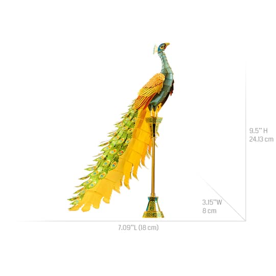 Metal Earth® Premium Series Peacock Metal Model Kit